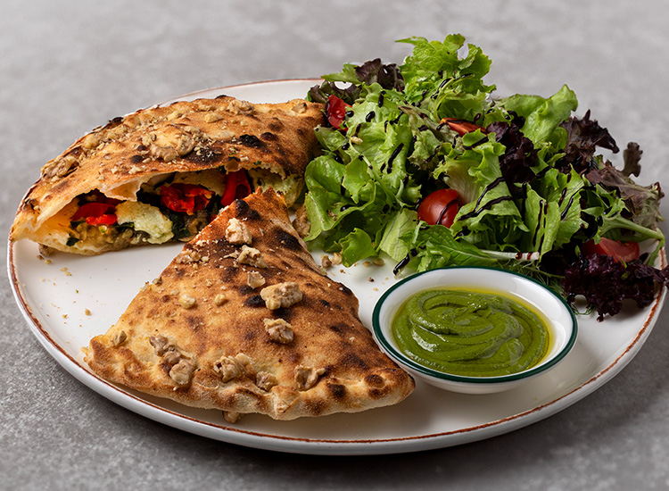 Calzone Ortolana e Tulum